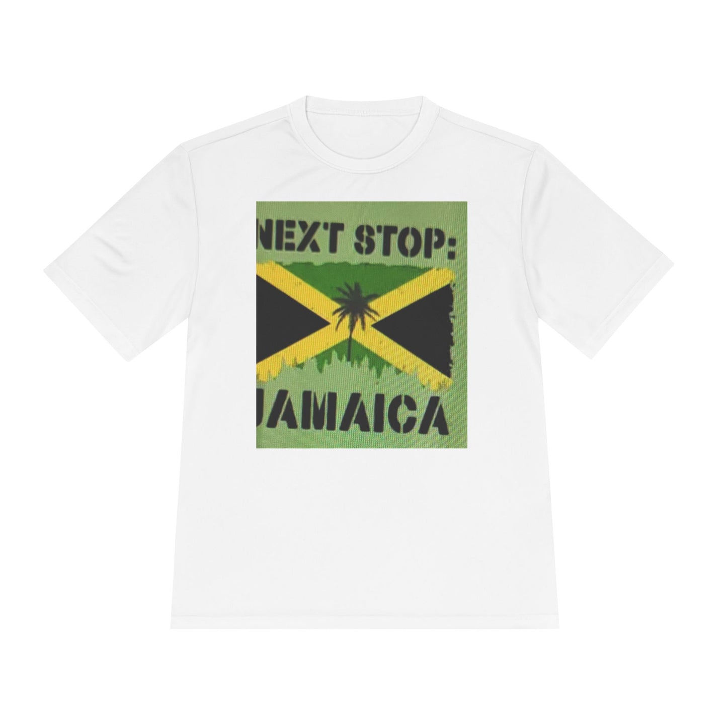 Jamaica Next Stop Unisex Moisture Wicking Tee