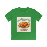 I'm Thankful for my grandma - Happy Thanksgiving 2025! Kids Softstyle Tee