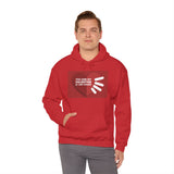 Valentine Heart Hoodie - "You Are My Valentine & I Am Yours" Romantic Pullover
