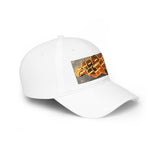 Jamaica Map Patch Baseball Cap — Island Outline Embroidered Low-Profile Hat