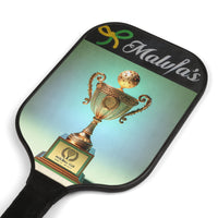 MALVIA'S Pickleball Club Kit with custom paddle set, perfect gift for a thrilling pickleball championship match.