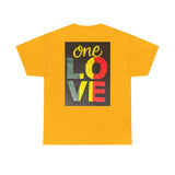 Valentine's Day SALE - ONE LOVE Unisex Heavy Cotton Tee