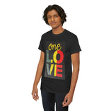 ONE LOVE Unisex Tee - Sustainable Cotton Comfort