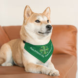 St. Patrick's Day Pet Bandana Collar