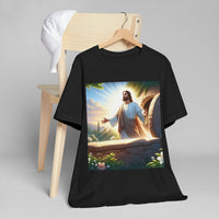 Inspirational Faith T-Shirt: He Is Risen Indeed, Christian Apparel, Easter Gift, Religious Tee, Unisex Graphic Shirt