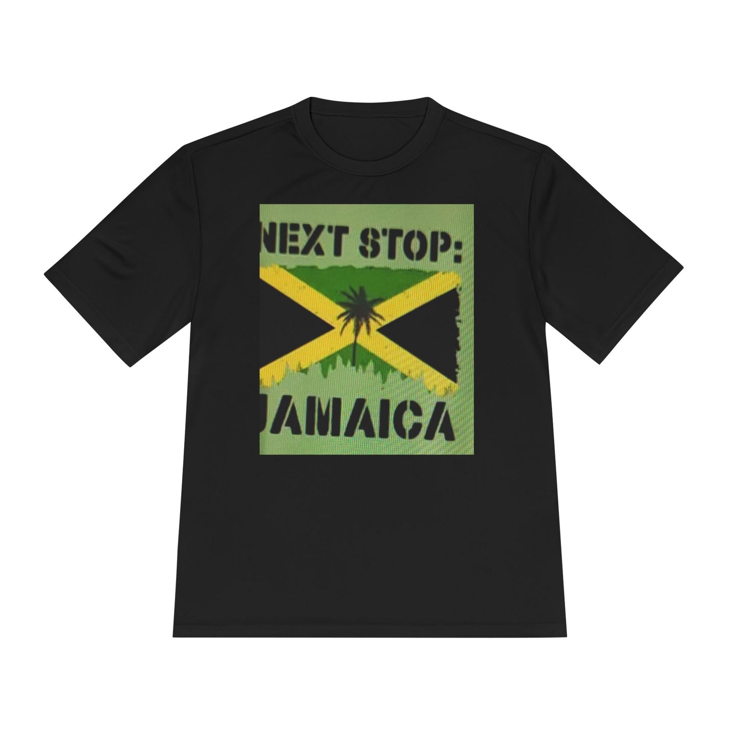 Jamaica Next Stop Unisex Moisture Wicking Tee