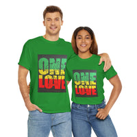 ONE LOVE Unisex Heavy Cotton Tee