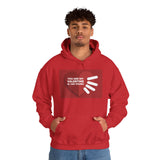 Valentine Heart Hoodie - "You Are My Valentine & I Am Yours" Romantic Pullover