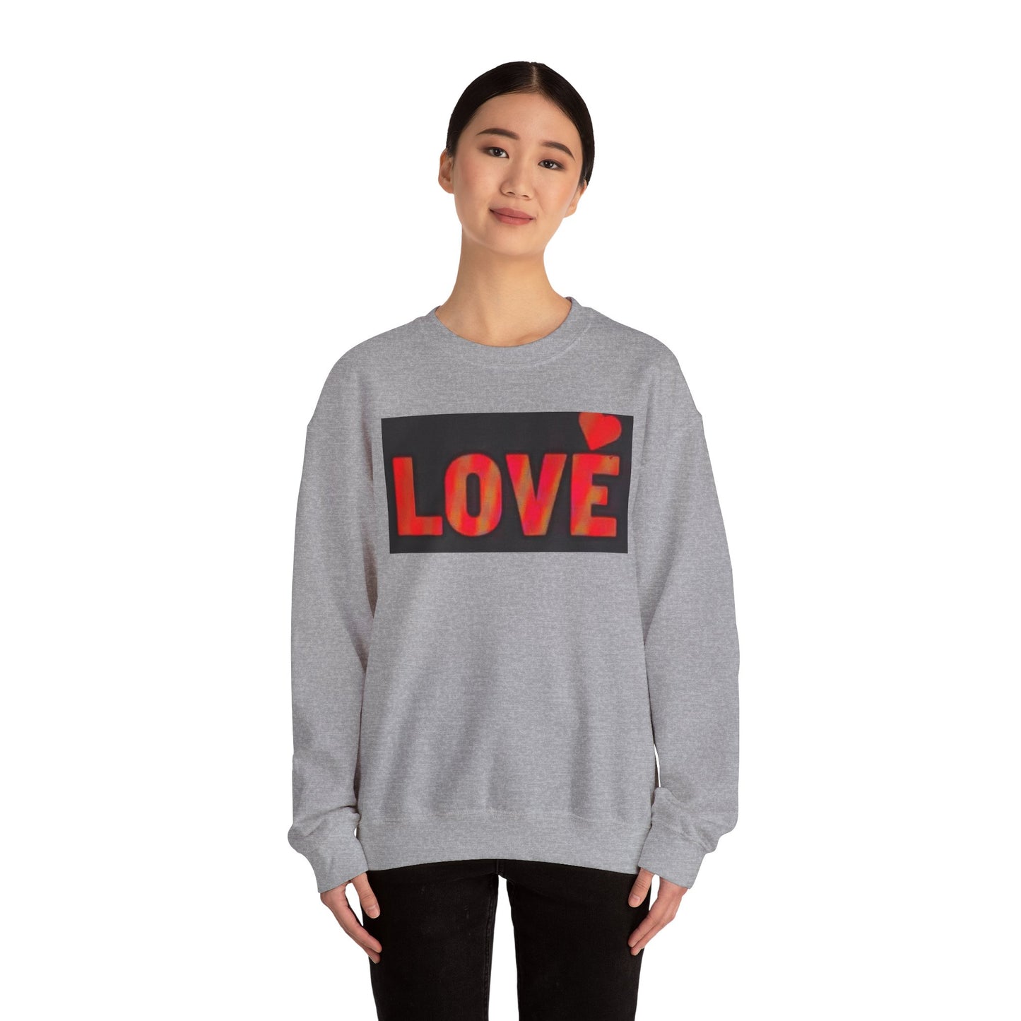 LOVE Unisex Crewneck Sweatshirt - Cozy Style for Special Occasions
