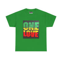ONE LOVE Unisex Heavy Cotton Tee