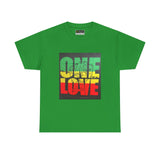 ONE LOVE Unisex Heavy Cotton Tee