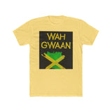 Wah Gwaan Unisex Cotton Crew Tee - Bold Jamaican Vibes