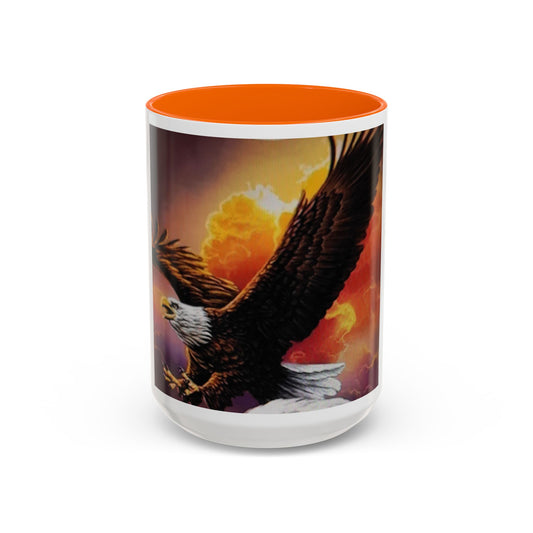 Super Bowl 2025 Eagle Accent Coffee Mug | Bold Design for Sports Fans