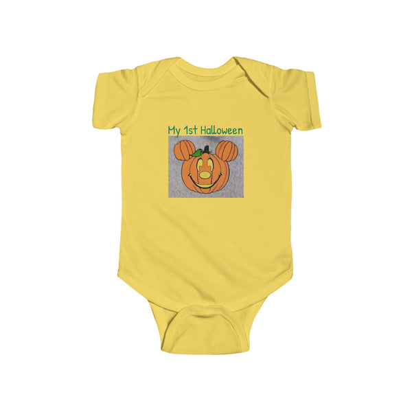 Infant Fine Halloween Jersey Bodysuit
