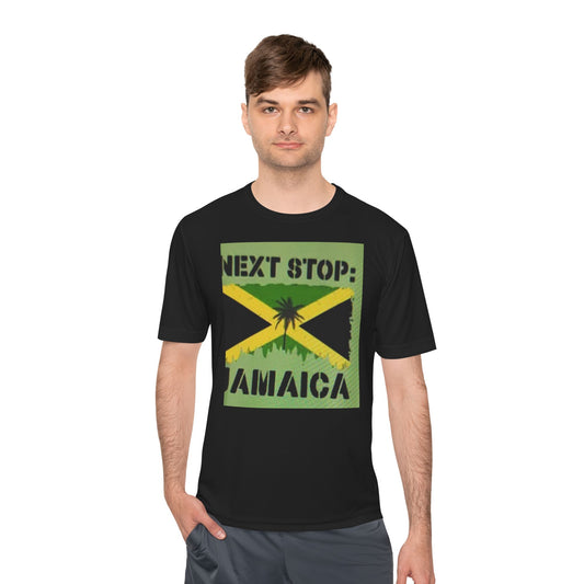 Jamaica Next Stop Unisex Moisture Wicking Tee