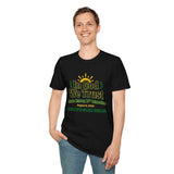 T-Shirt — "In God We Trust" Faith & Fellowship Tee (Sunrise Design)