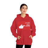 Valentine Arrow Hoodie - "I Am Yours & You Are Valentine" Romantic Sweatshirt