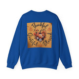 THANKFUL * GRATEFUL *  BLESSED Unisex Heavy Blend™ Crewneck Sweatshirt