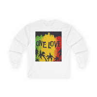 Unisex Long Sleeve Tee - One Love Reggae Vibe