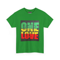 ONE LOVE Unisex Heavy Cotton Tee