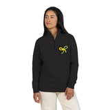 Embroidered Logo Fleece Pullover — MALVIA'S Chest Stitch