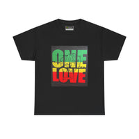 ONE LOVE Unisex Heavy Cotton Tee