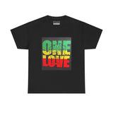 ONE LOVE Unisex Heavy Cotton Tee