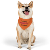 Yellow Pet Bandana Collar - Cute Dog Accessory for Treat Lovers, Dog Birthday, Pet Gifts, Stylish Dog Wear, Dog Fashion