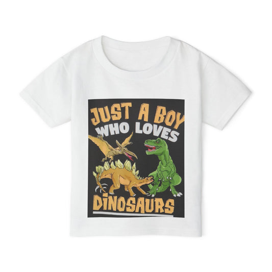 Toddler Dinosaur T-Shirt - Just a Boy Who Loves Dinosaurs