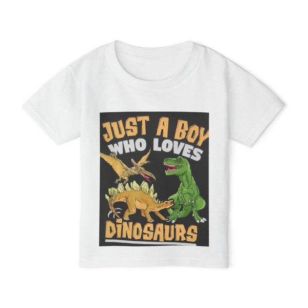 Toddler Dinosaur T-Shirt - Just a Boy Who Loves Dinosaurs