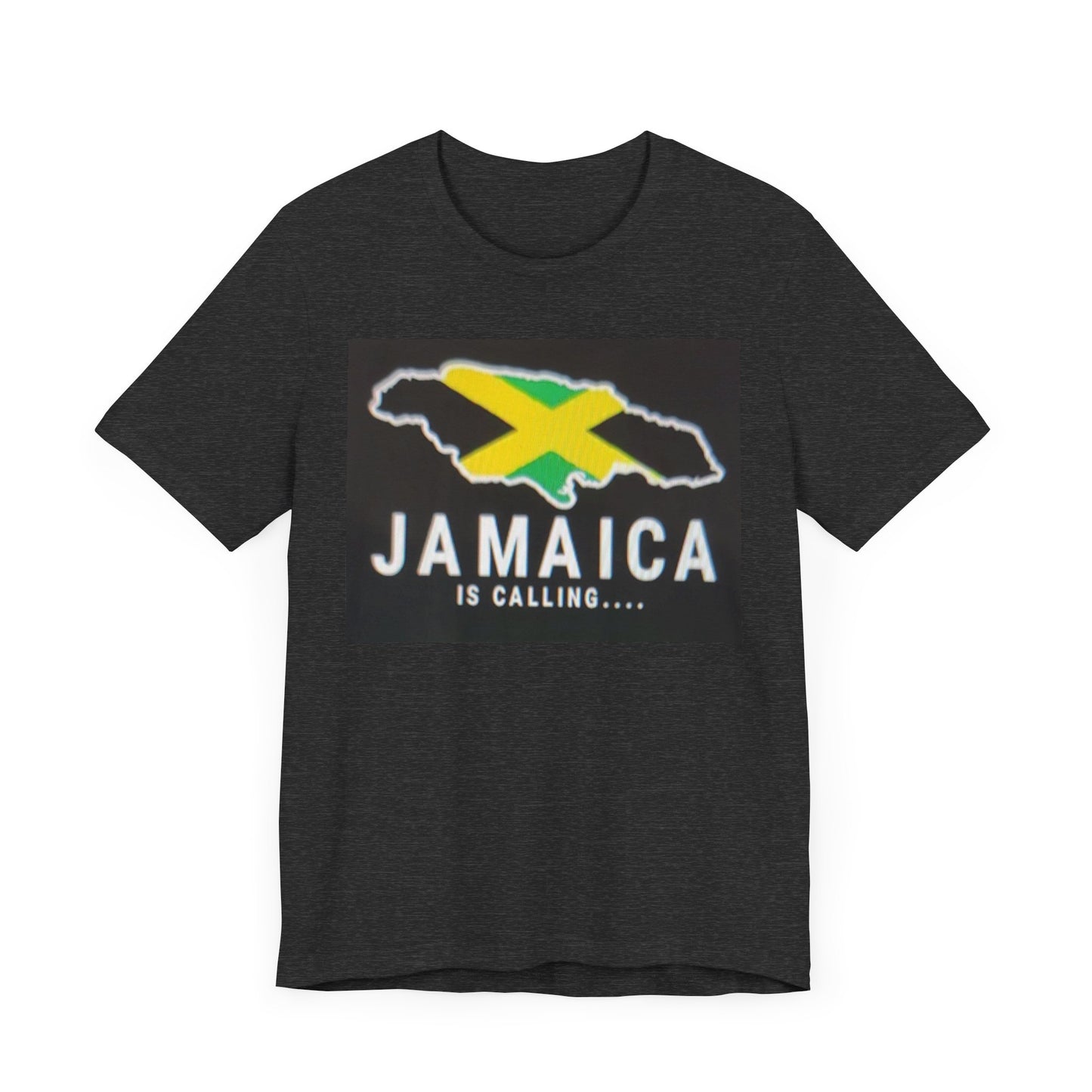 Jamaica Is Calling Unisex Jersey Tee - Casual Summer Vibe