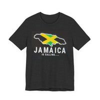 Jamaica Is Calling Unisex Jersey Tee - Casual Summer Vibe