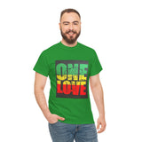 ONE LOVE Unisex Heavy Cotton Tee