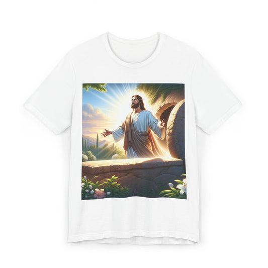 Inspirational Faith T-Shirt: He Is Risen Indeed, Christian Apparel, Easter Gift, Religious Tee, Unisex Graphic Shirt