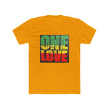 Cotton Crew Tee - ONE LOVE Unisex Shirt with High Quality Print