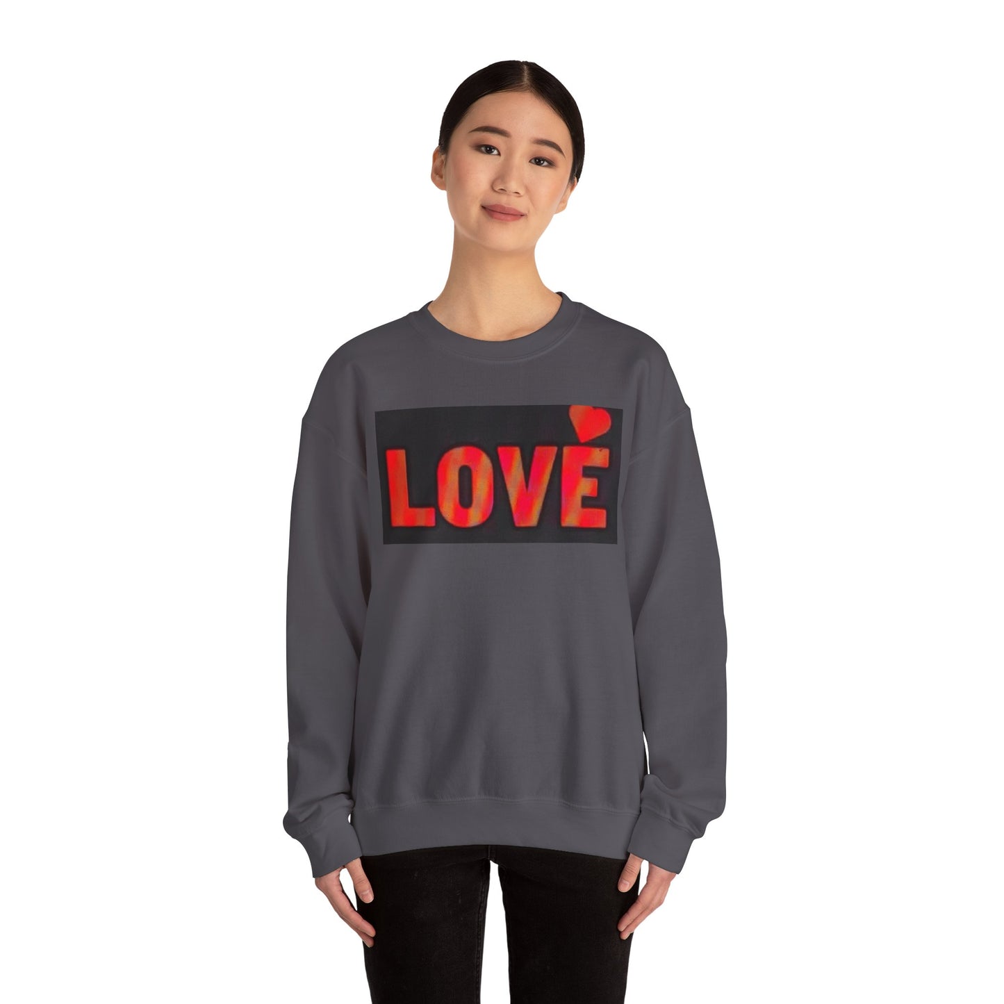 LOVE Unisex Crewneck Sweatshirt - Cozy Style for Special Occasions