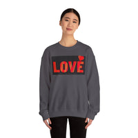 LOVE Unisex Crewneck Sweatshirt - Cozy Style for Special Occasions