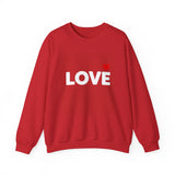 LOVE Unisex Crewneck Sweatshirt - Cozy Style for Special Occasions
