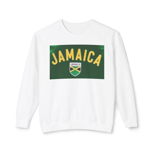 Unisex Jamaica Crewneck Sweatshirt - Lightweight and Comfortable