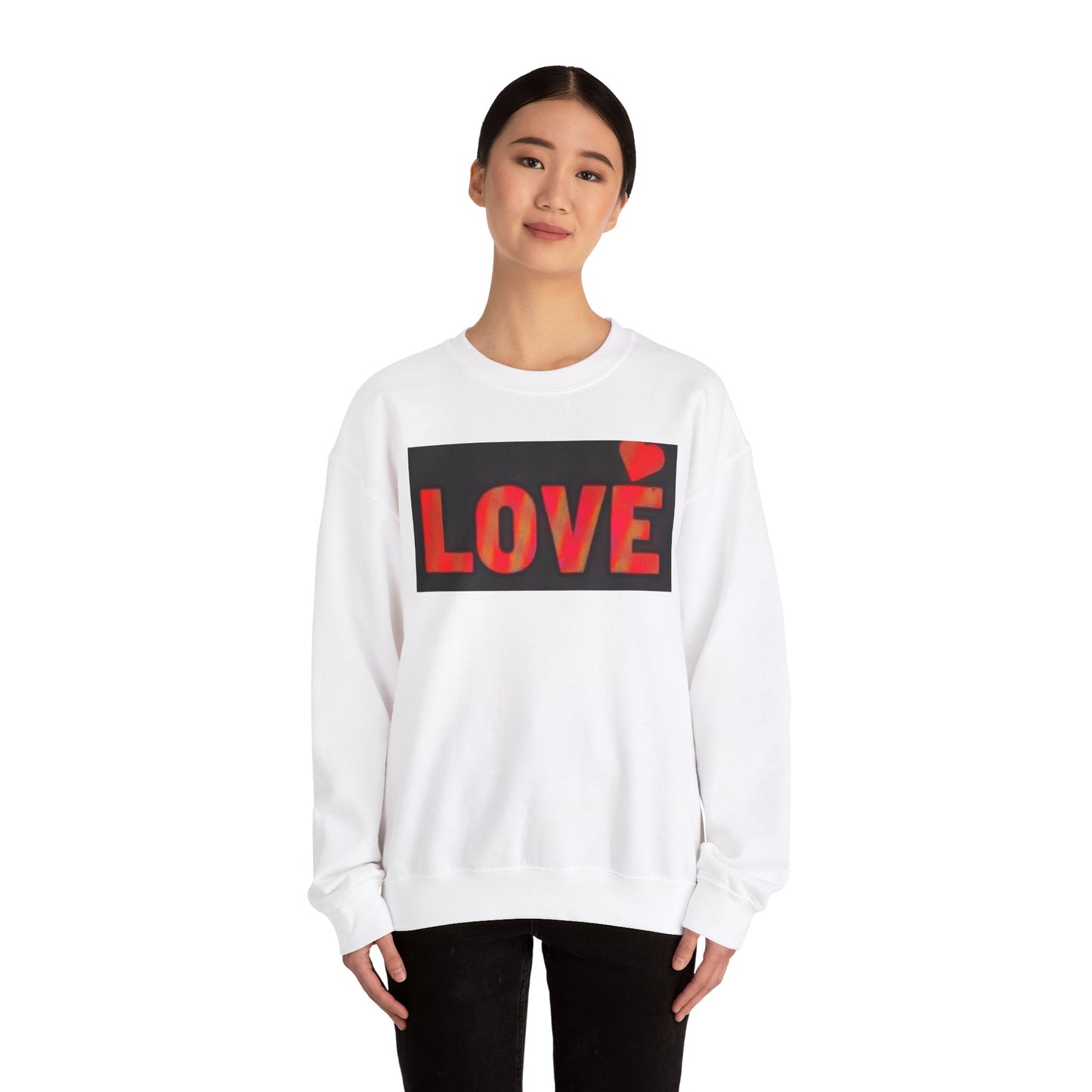 LOVE Unisex Crewneck Sweatshirt - Cozy Style for Special Occasions