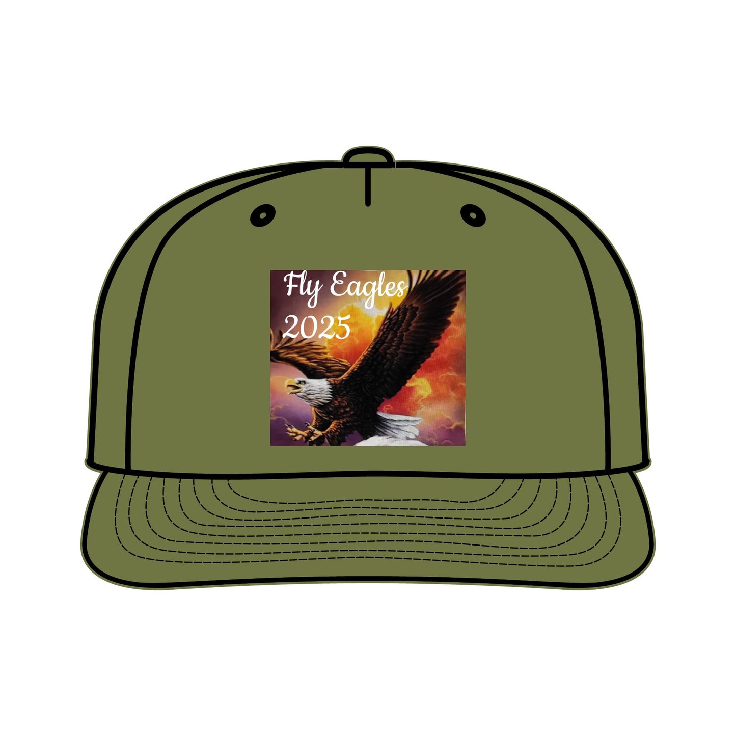 Surf Cap - Fly Eagles 2025 Stylish Headwear for Eagle Fans