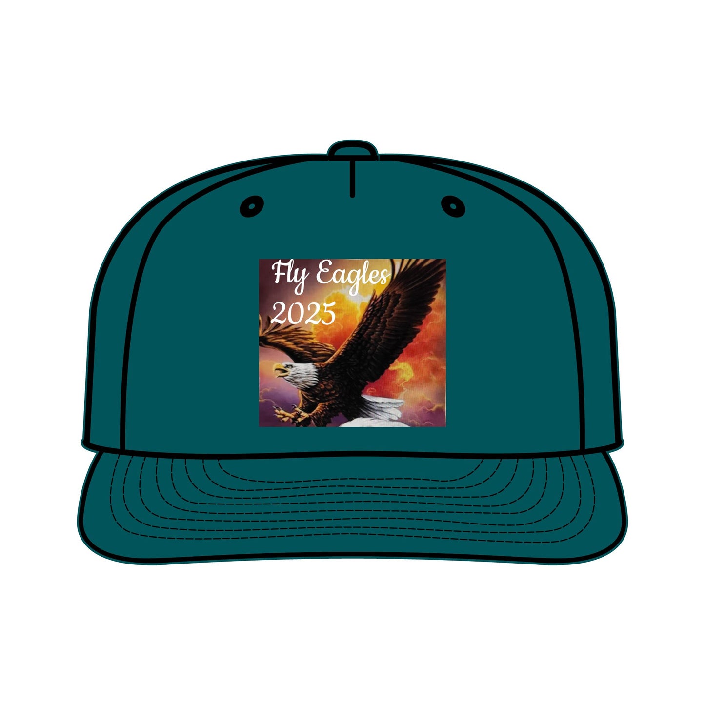 Surf Cap - Fly Eagles 2025 Stylish Headwear for Eagle Fans