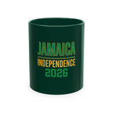Jamaica Independence 2026 Mug — Commemorative Ceramic Coffee Cup