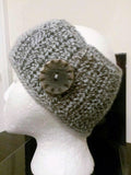 Soft & wide , handmade crochet headband, accent w/button, perfect for the cold seasons and early morning spring jogging. 100% Acrylic Price:US$20.00 =SOLD OUT Now taking orders for "Restock" and you will receive notifications by SMS and email.