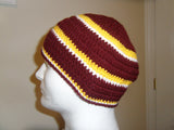 MALVIA'S MULTI-COLORS HANDMADE CROCHET BEANIE