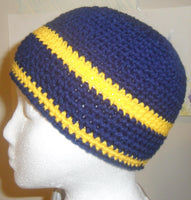 MALVIA'S MULTI-COLORS HANDMADE CROCHET BEANIE